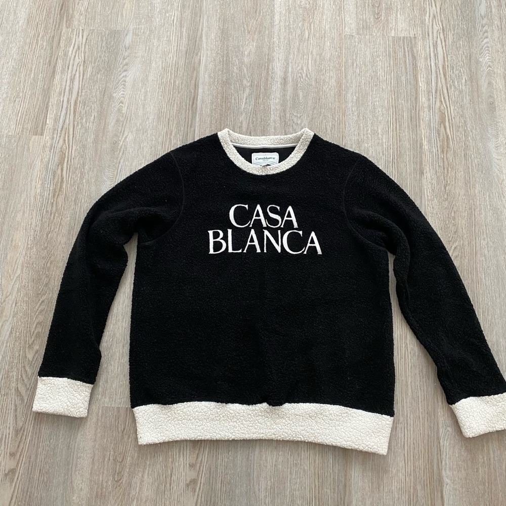 Brand new black Casablanca sweater size m
